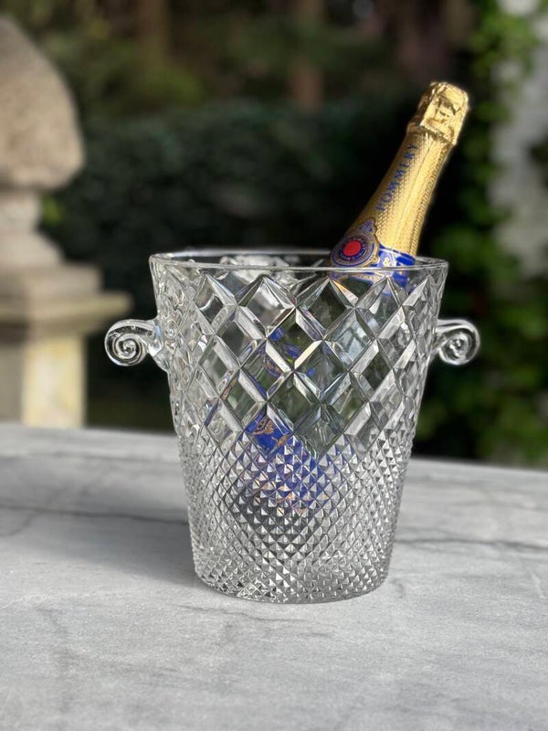 Kristallen Champagnekoeler - Lead crystal Champagne cooler