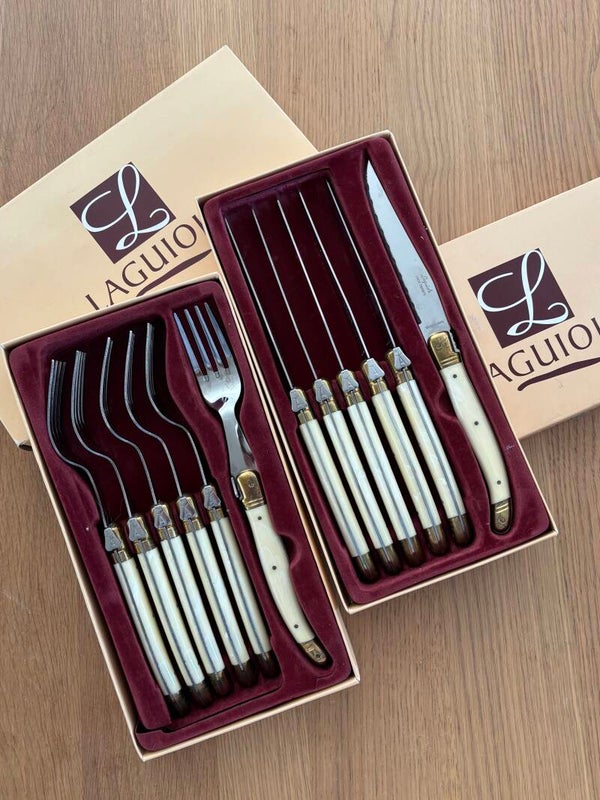 Stijlvolle bestekset van Laguiole - Elegant Laguiole cutlery set