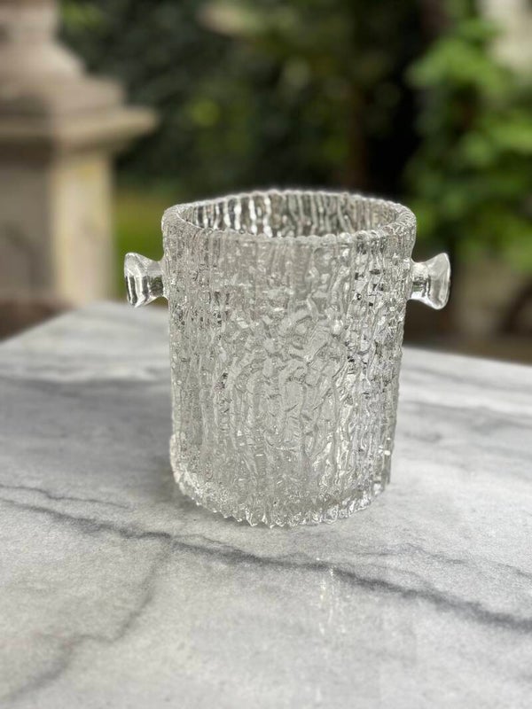 Glazen ijsemmer - Glass ice bucket
