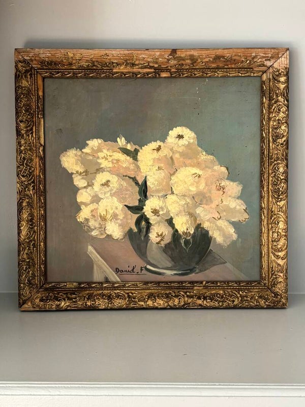 Stijlvol antiek Frans schilderij - Elegant antique French painting