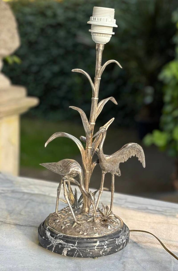 Bijzondere antieke lampvoet - Exceptional antique lamp base