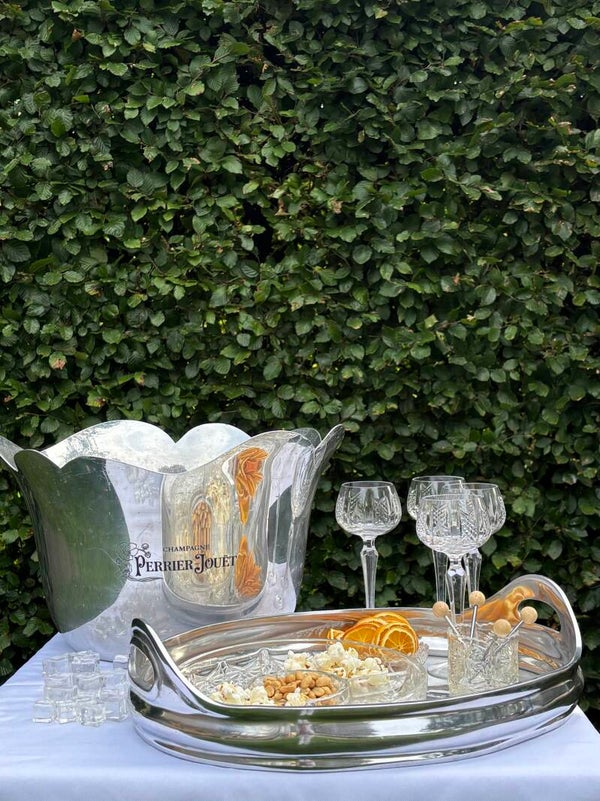 Schitterende XL-formaat Champagnekoeler van Perrier-Jouët - Stunning XL-sized Champagne cooler by Perrier-Jouët