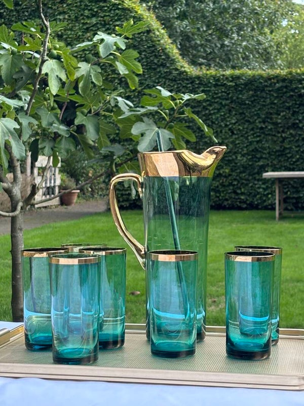 Prachtige Franse barset uit Zuid-Frankrijk - Beautiful French bar set from the South of France
