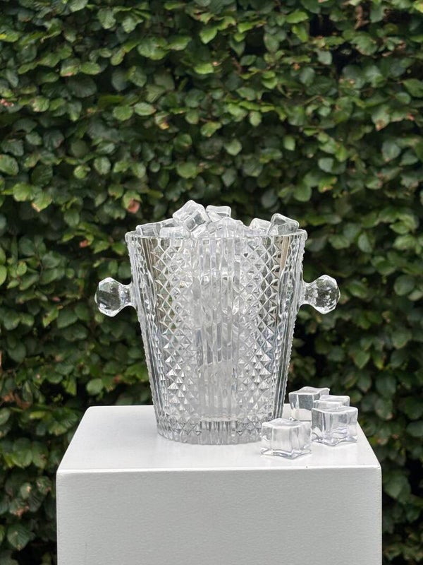Klassieke kristallen ijsemmer - Classic crystal ice bucket