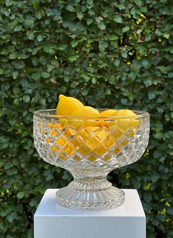Prachtige grote schaal op voet - Beautiful large footed bowl