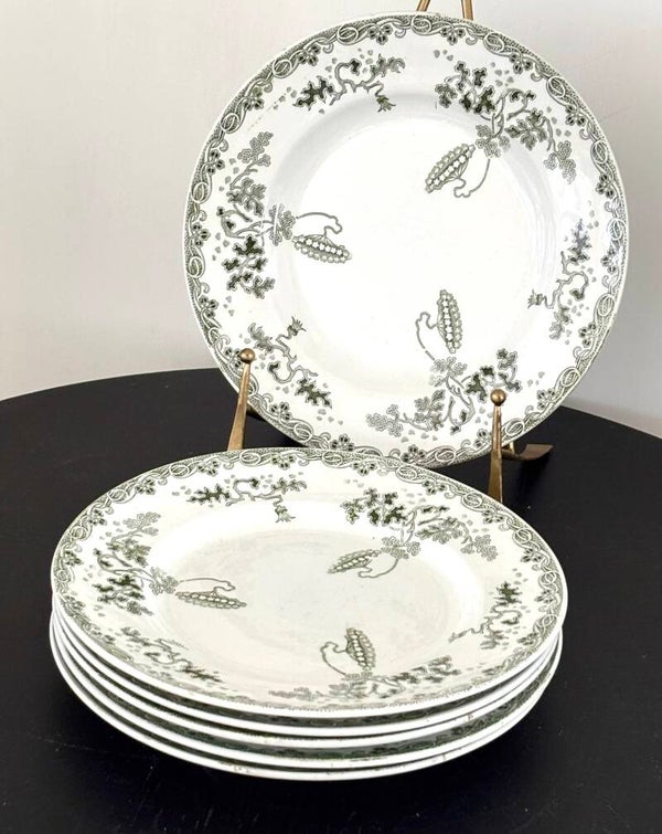 6 borden Saint-Amand et Hamage ‘Modern - Style’ series - 6 Plates Saint-Amand et Hamage ‘Modern - Style’ series