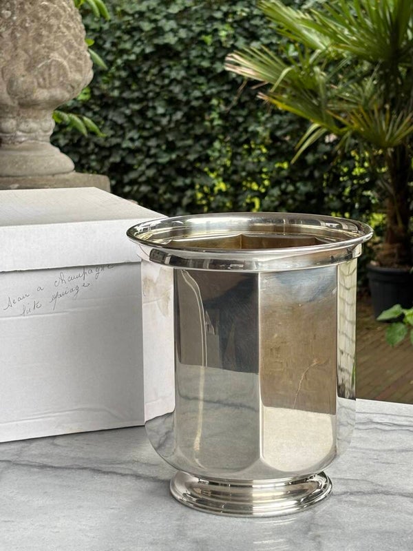 Verzilverde Champagnekoeler - Silver-plated Champagne cooler