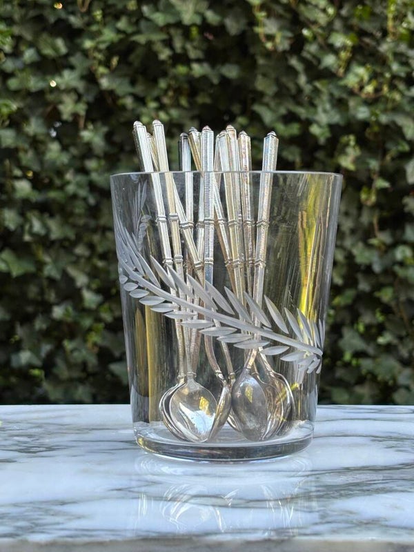 Mooi gegraveerde klassieke ijsemmer - Beautifully engraved classic ice bucket