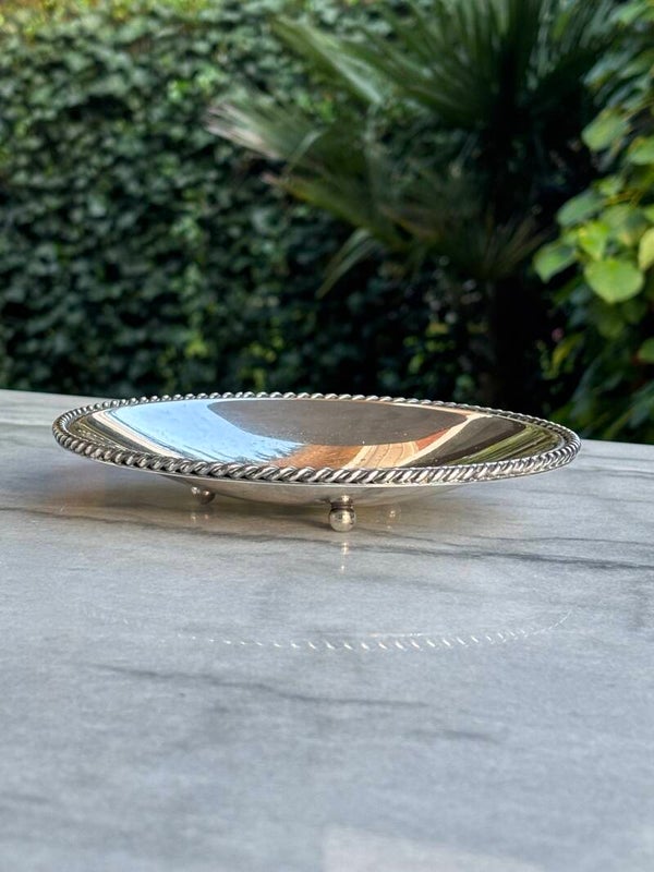 Verzilverd bonbonschaaltje - Silver-plated bonbon dish