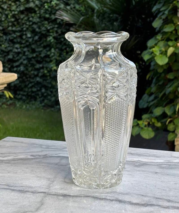 Bohemian Oberglas vaas - Bohemian Oberglas vase