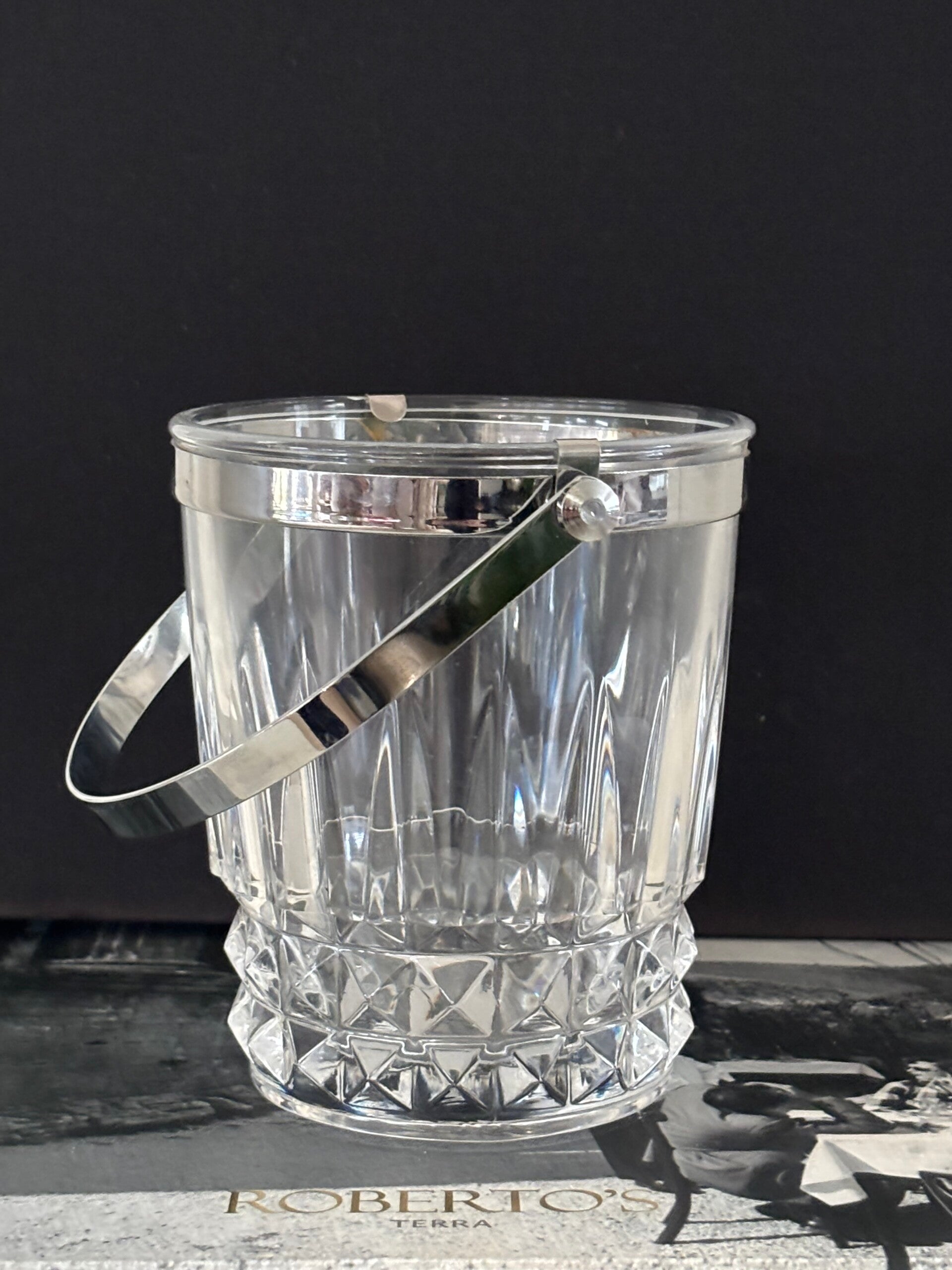 Elegante kristallen ijsemmer - Elegant crystal ice bucket