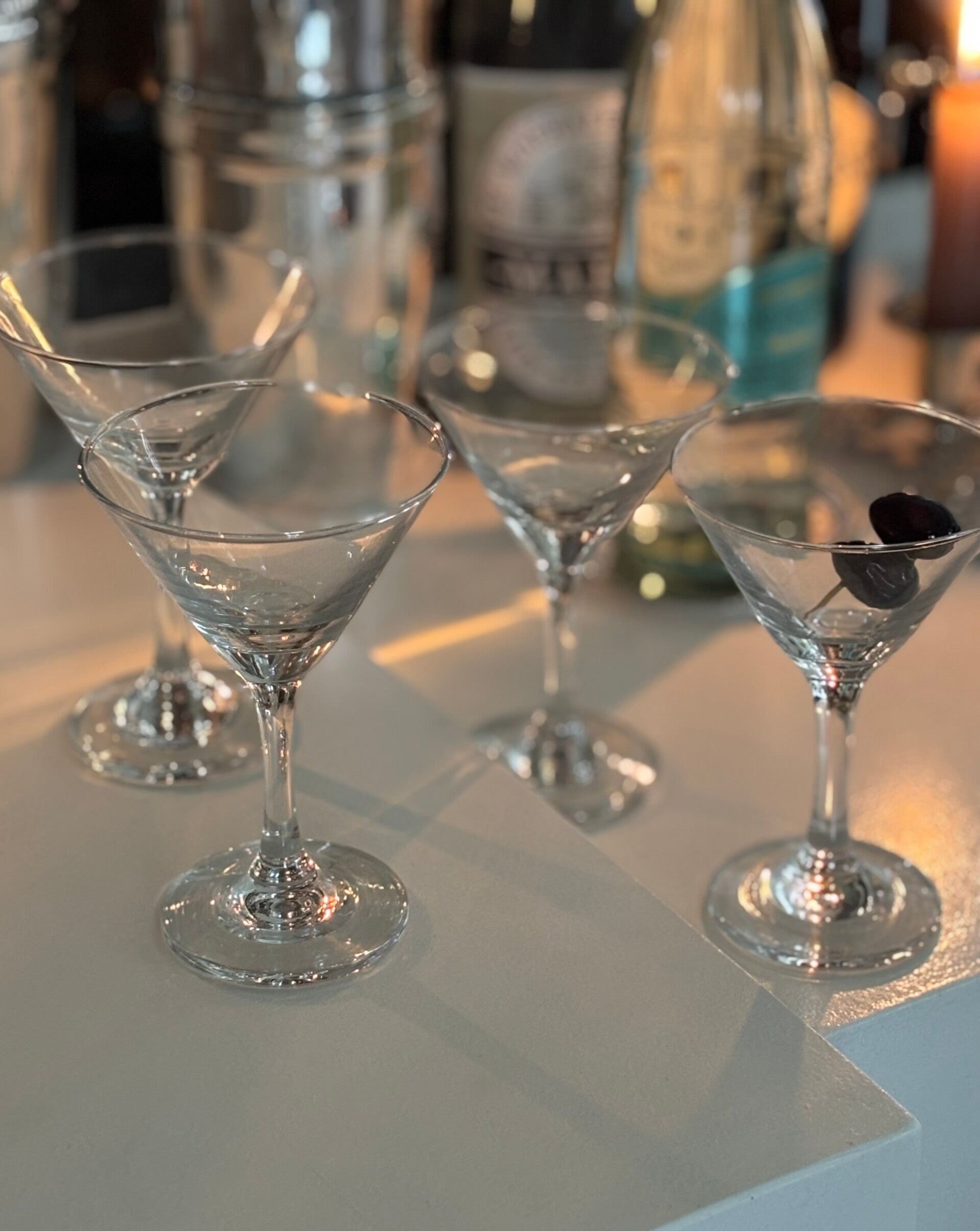 4 Stijlvolle cocktailglazen - 4 Refined cocktail glasses
