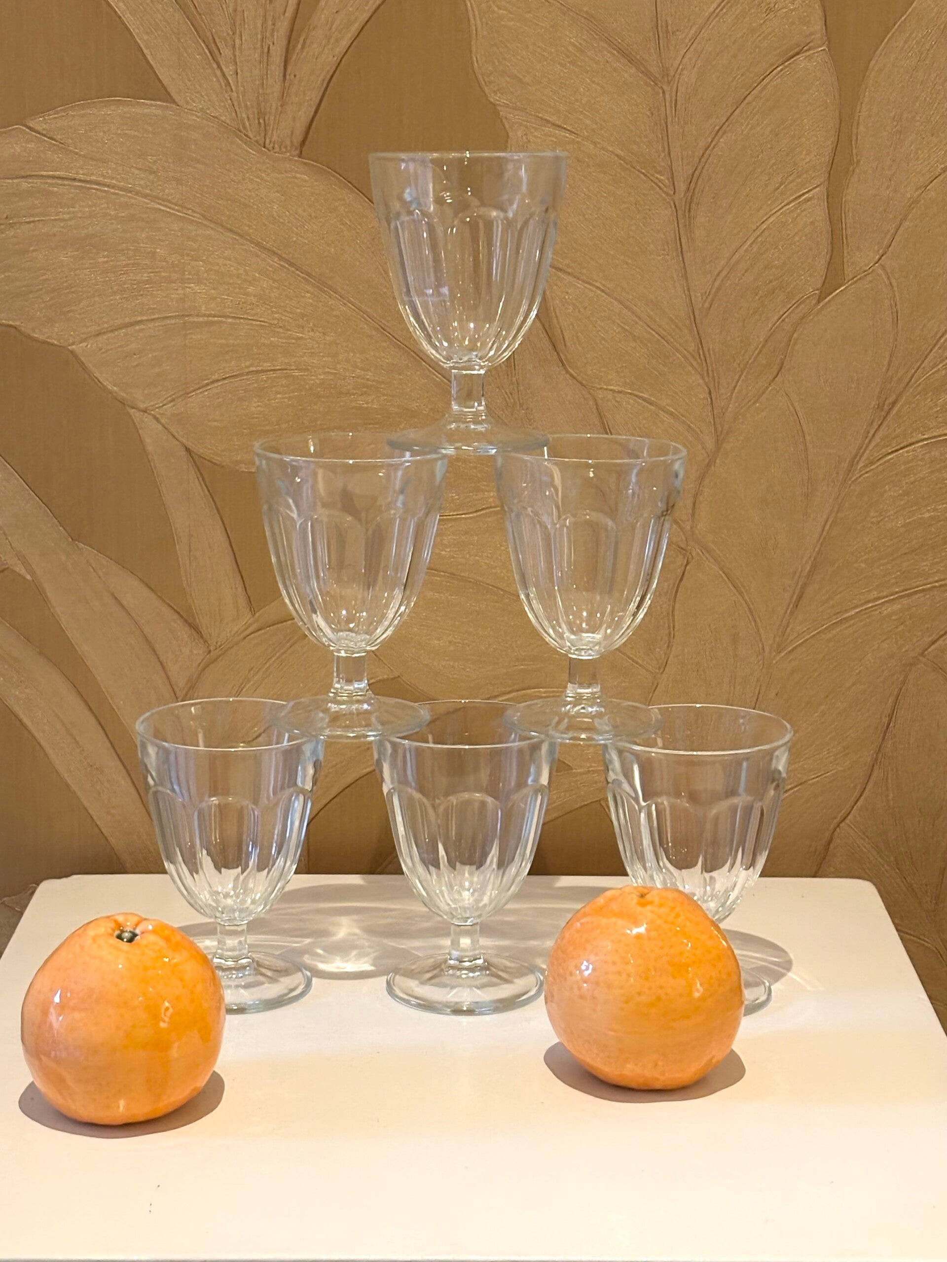 6 Elegante dessertcoupes van Luminarc - 6 Elegant dessert coupes by Luminarc