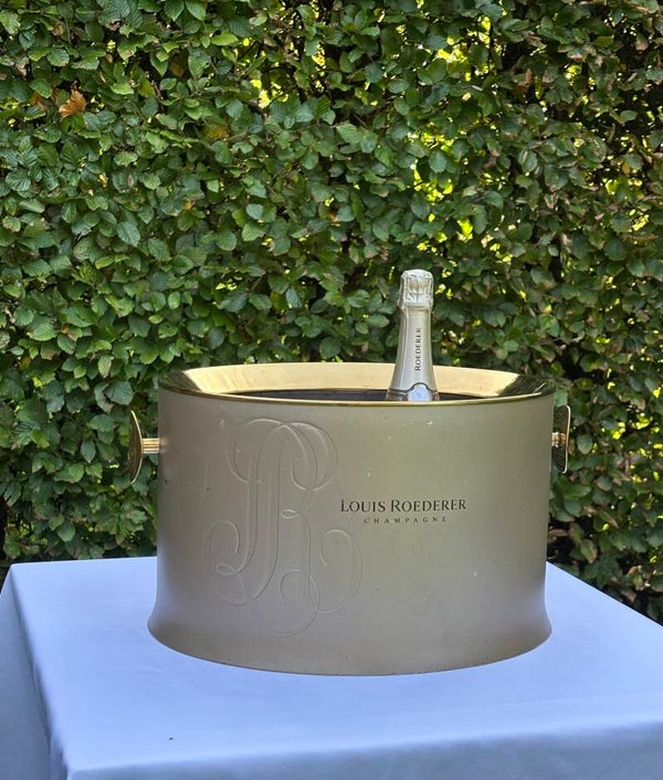 Imposante XL Champagnekoeler van Louis Roederer - Impressive XL champagne cooler by Louis Roederer