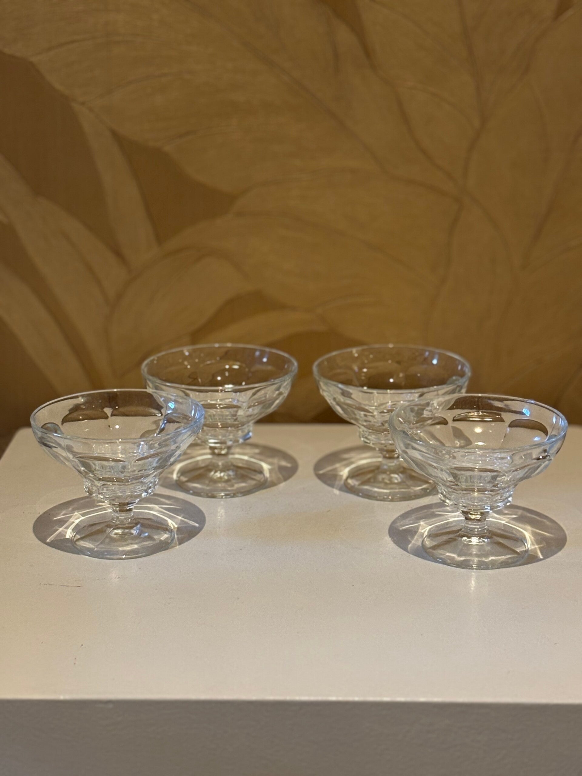 4 Elegante dessertcoupes by Luminarc - 4 Elegant dessertcoupes by Luminarc