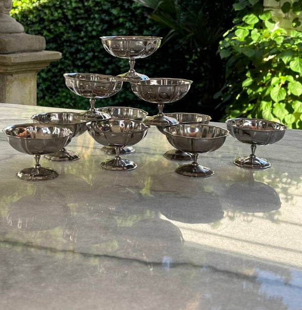 Elegante set van 10 coupes - Elegant set of 10 coupes