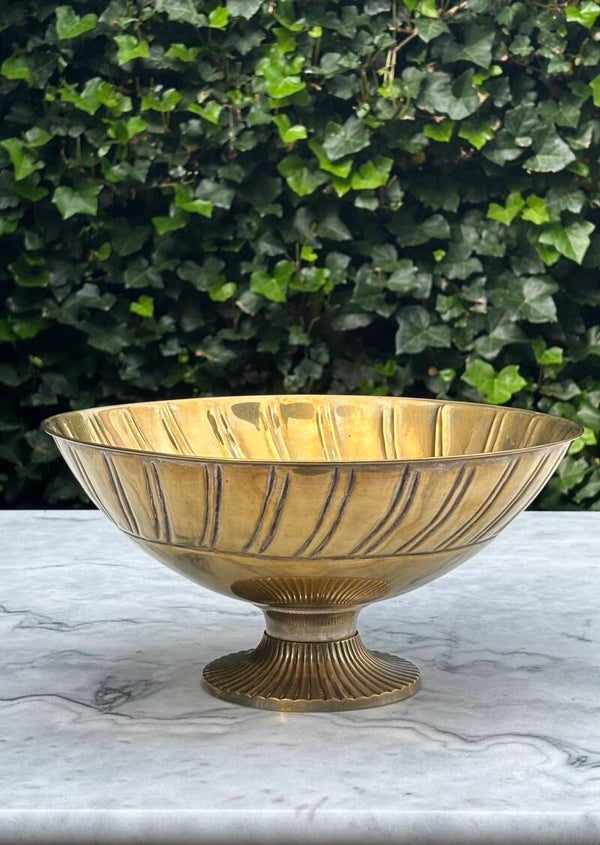 Grote schaal op voet - Large pedestal bowl