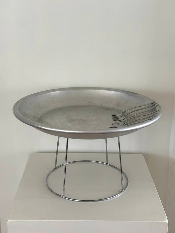 Elegante seafoodschaal met bijpassende vorkjes - Elegant seafood platter with matching forks