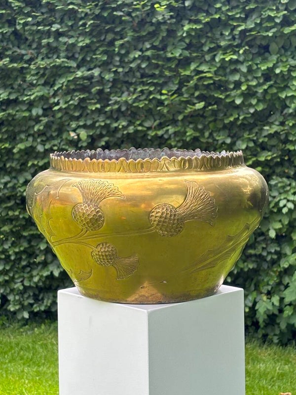 Koperen jardinière XL - XL copper jardinière