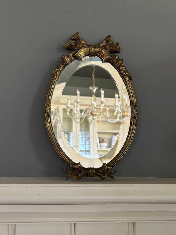 Antiek bronzen spiegeltje - Antique bronze mirror