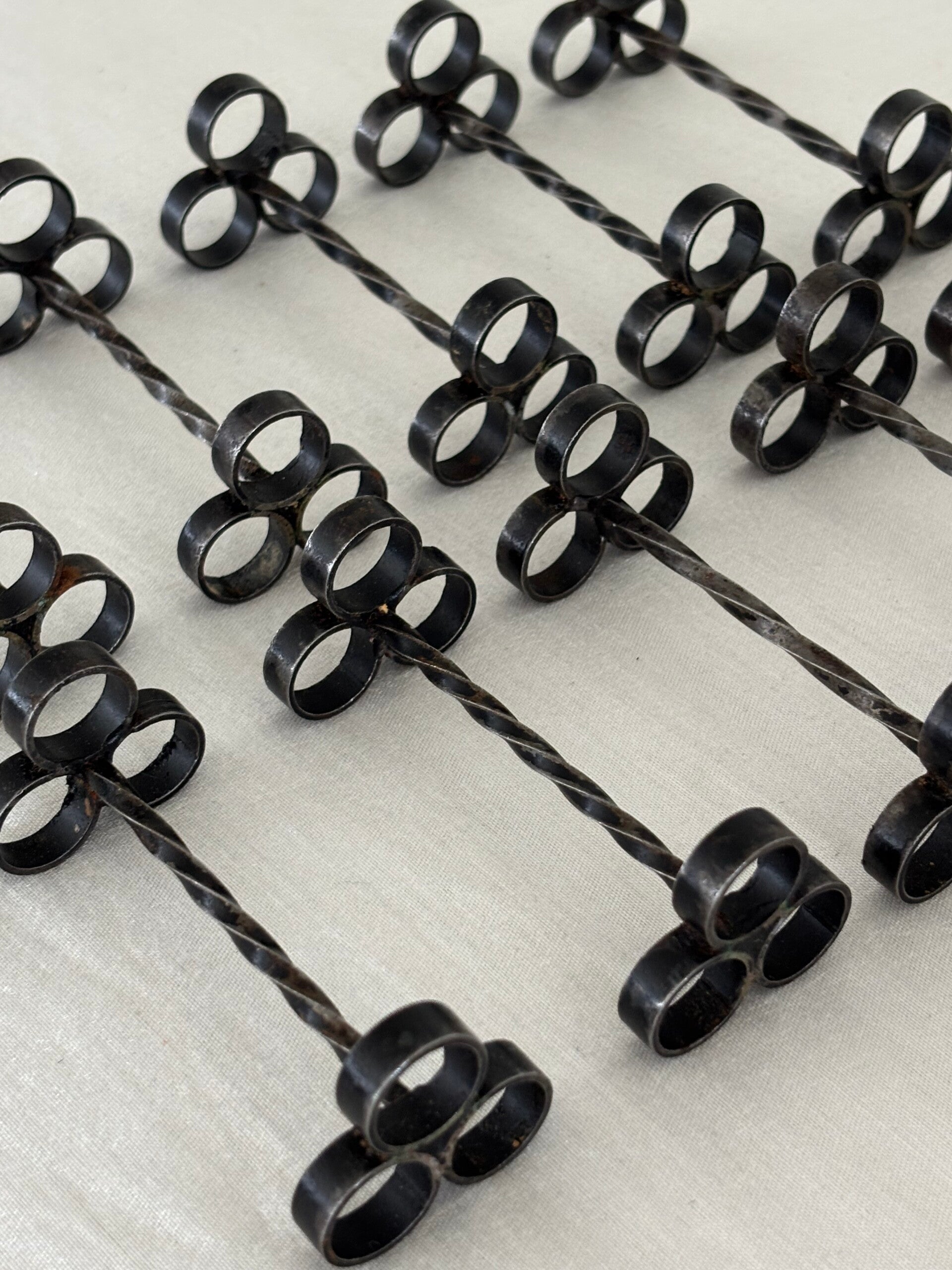 10 Franse messenleggers -