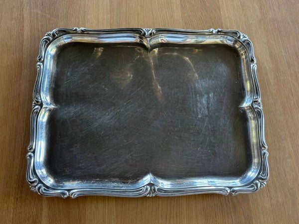 Elegant vintage dienblad Alessi - Elegant vintage serving tray Alessi