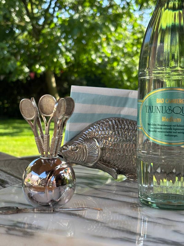 Verzilverde cocktailset - Silverplated cocktailset