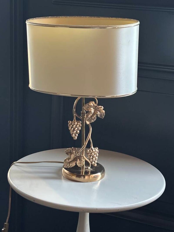 Stijlvolle messing Mid-Century tafellamp van GUY - Stylish Mid-Century brass table lamp by GUY
