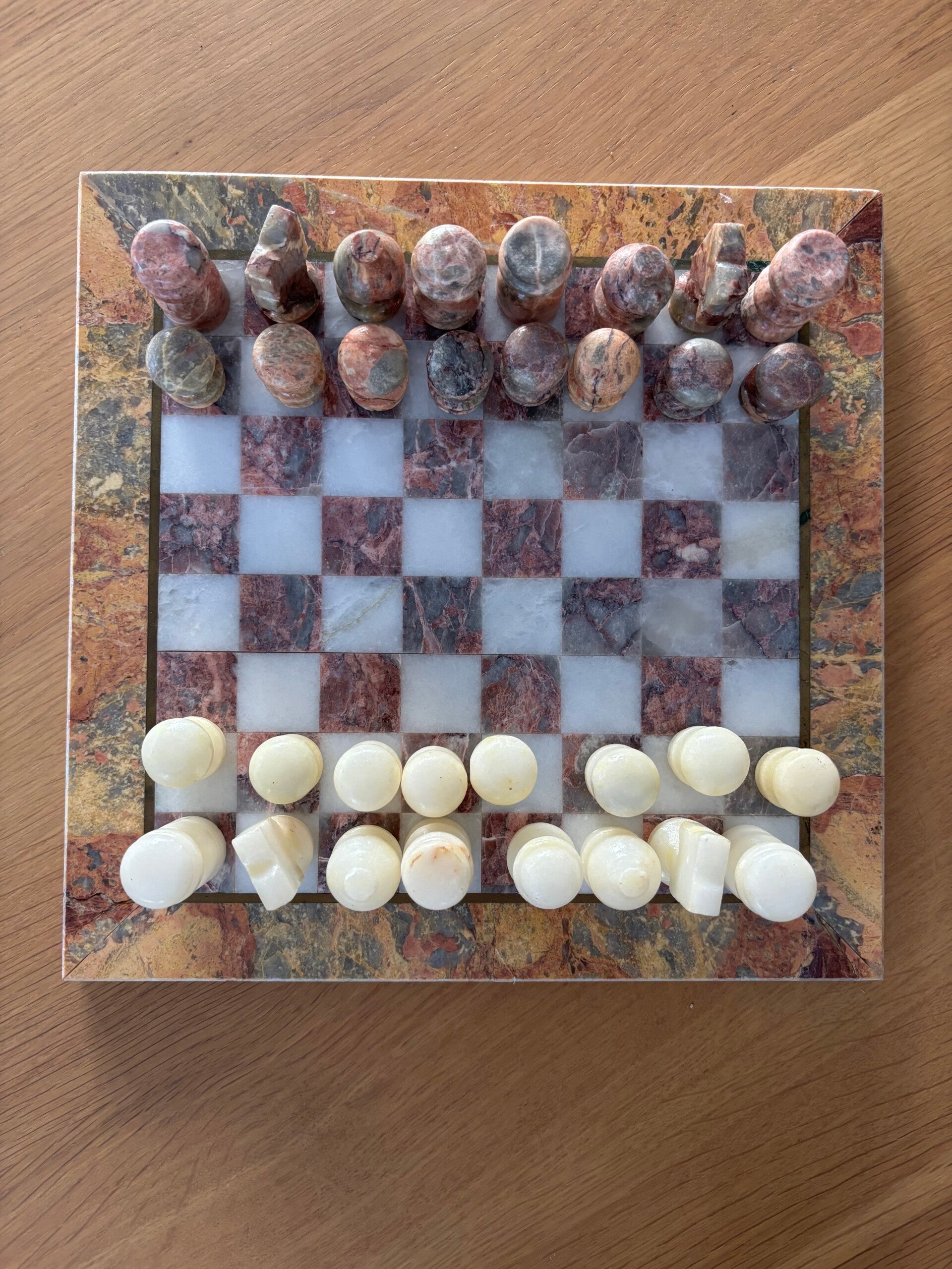 Elegant onyx schaakbord - Elegant onyx chessboard