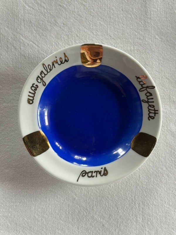 Vintage asbakje van Galeries Lafayette Paris - Vintage ashtray from Galeries Lafayette Paris