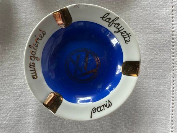 Vintage asbakje van Galeries Lafayette Paris - Vintage ashtray from Galeries Lafayette Paris
