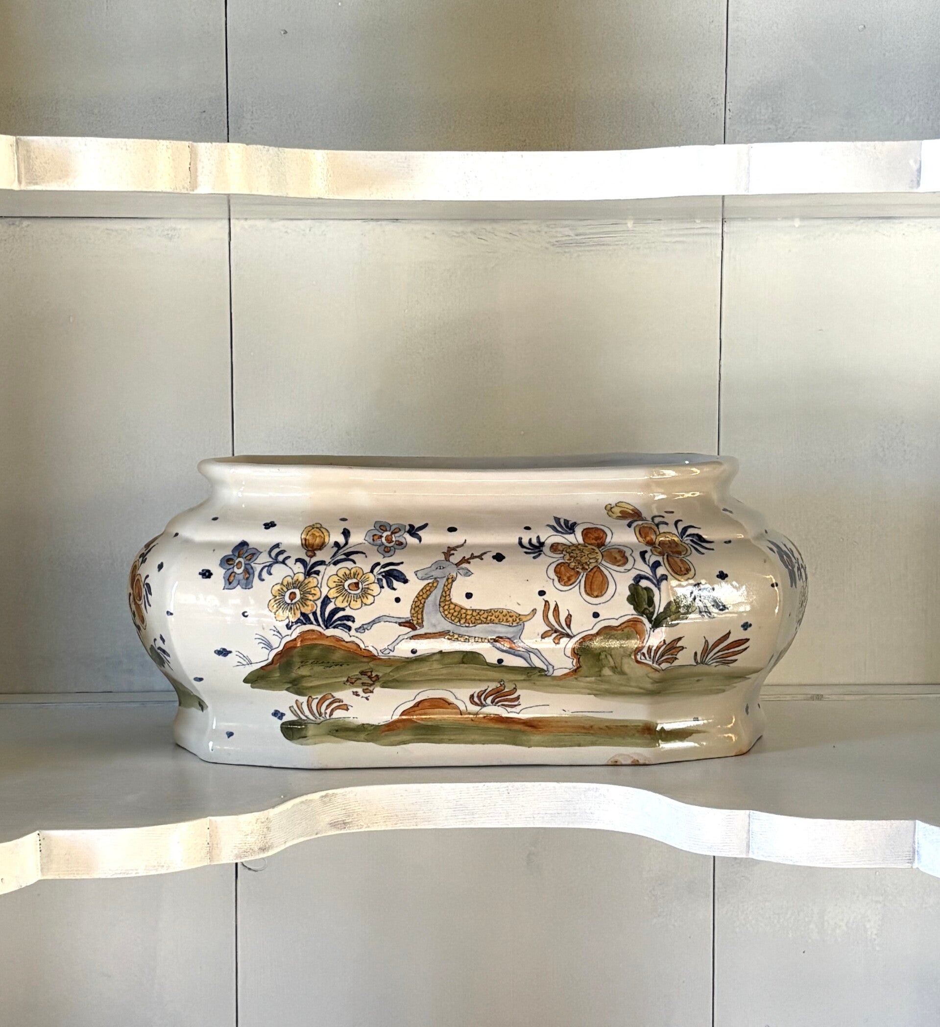 Keramieken jardinière Mon Poterie Belgique - Ceramic jardinière by Mon Poterie Belgique