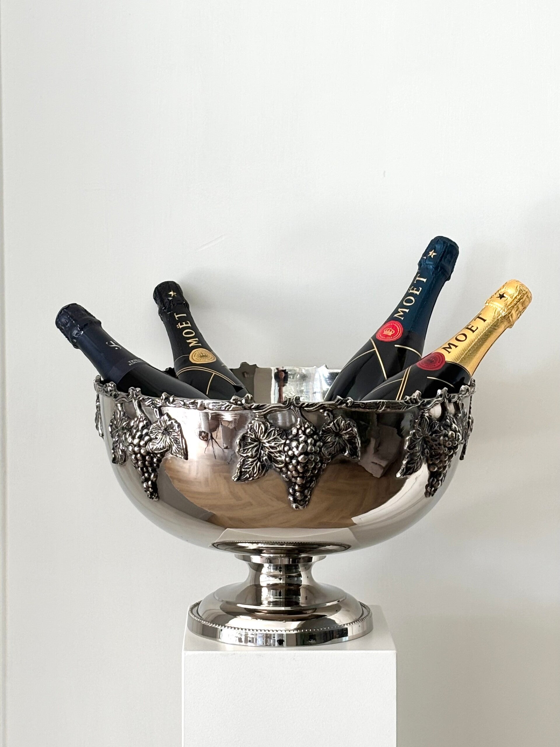 Feestelijke Champagnekoeler XL druivenrank - Festive XL Champagne cooler