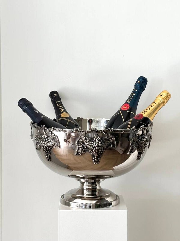 Feestelijke Champagnekoeler XL druivenrank - Festive XL Champagne cooler