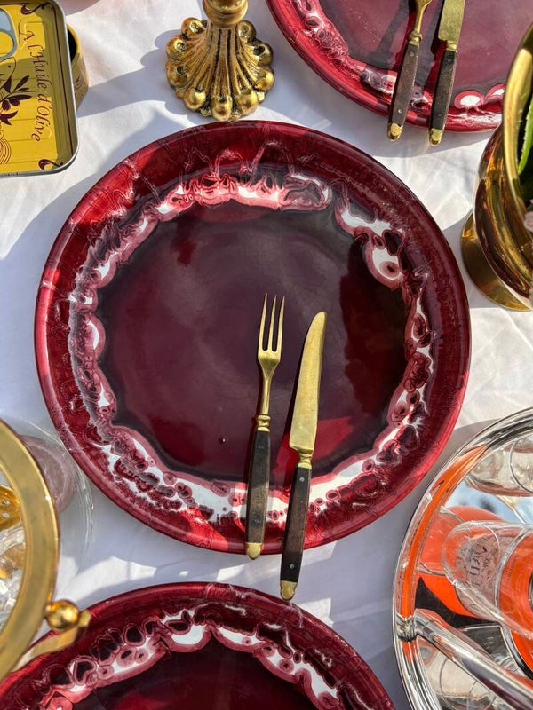 Frans dessertbestekset voor 10 personen - French dessert cutlery set for 10
