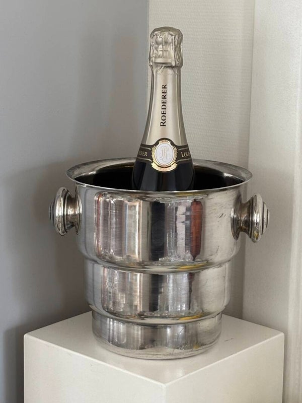 Verzilverde Champagnekoeler - Silver-plated Champagne cooler