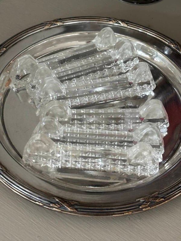 Set van 6 messenleggers - Set of 6 knife rests