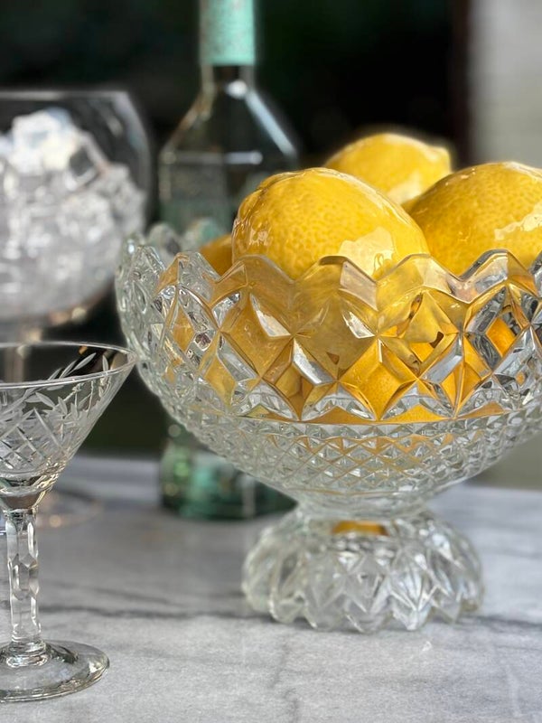 Schaal op voet - Compote on foot