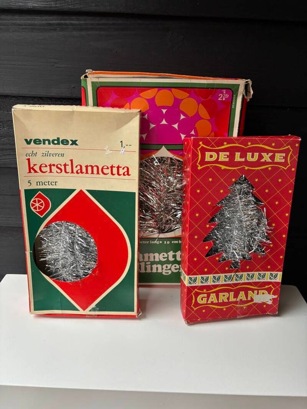 Vintage kerstversiering - Set Christmas ornament