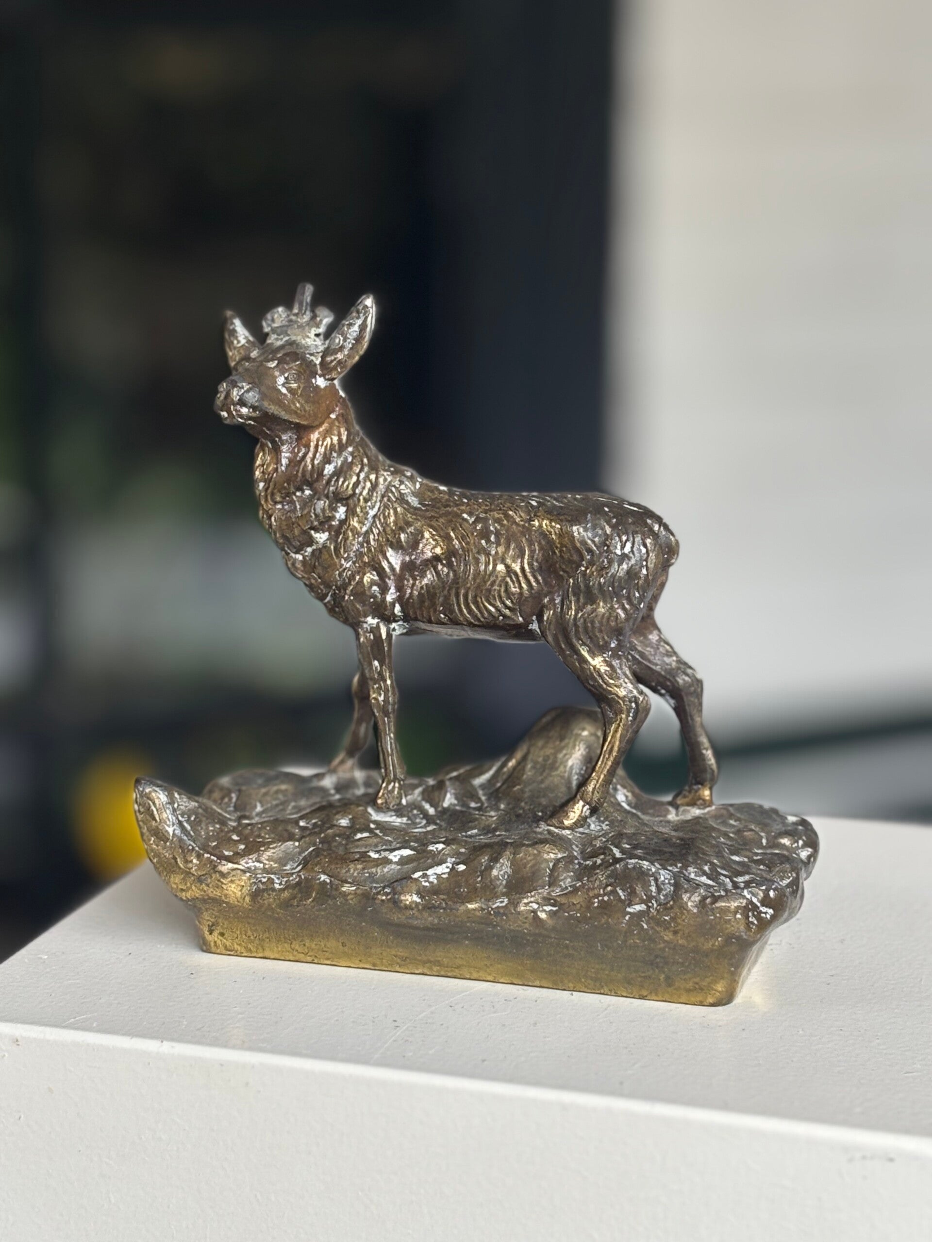 Bronzen beeldje - Bronze figurine