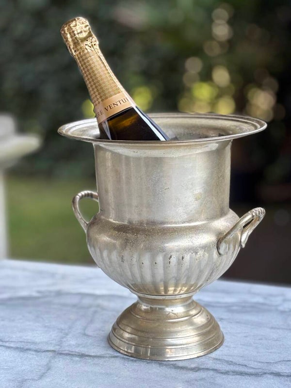 Grote vintage Champagnekoeler - Large vintage Champagne cooler
