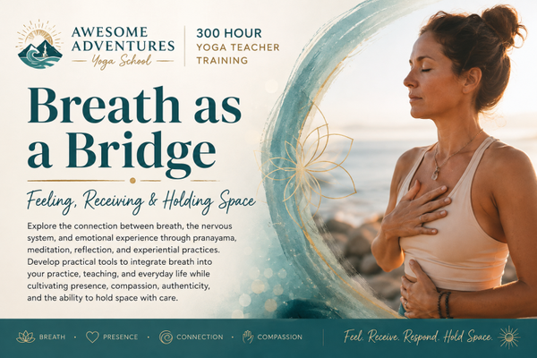 Breath as a Bridge: Feeling, Receiving & Holding Space with Ashley M. Powers Friday, November 6: 6:00 PM – 9:00 PM Saturday, November 7: 10:00 AM – 4:00 PM Sunday, November 8: 12:00 PM – 5:00 PM