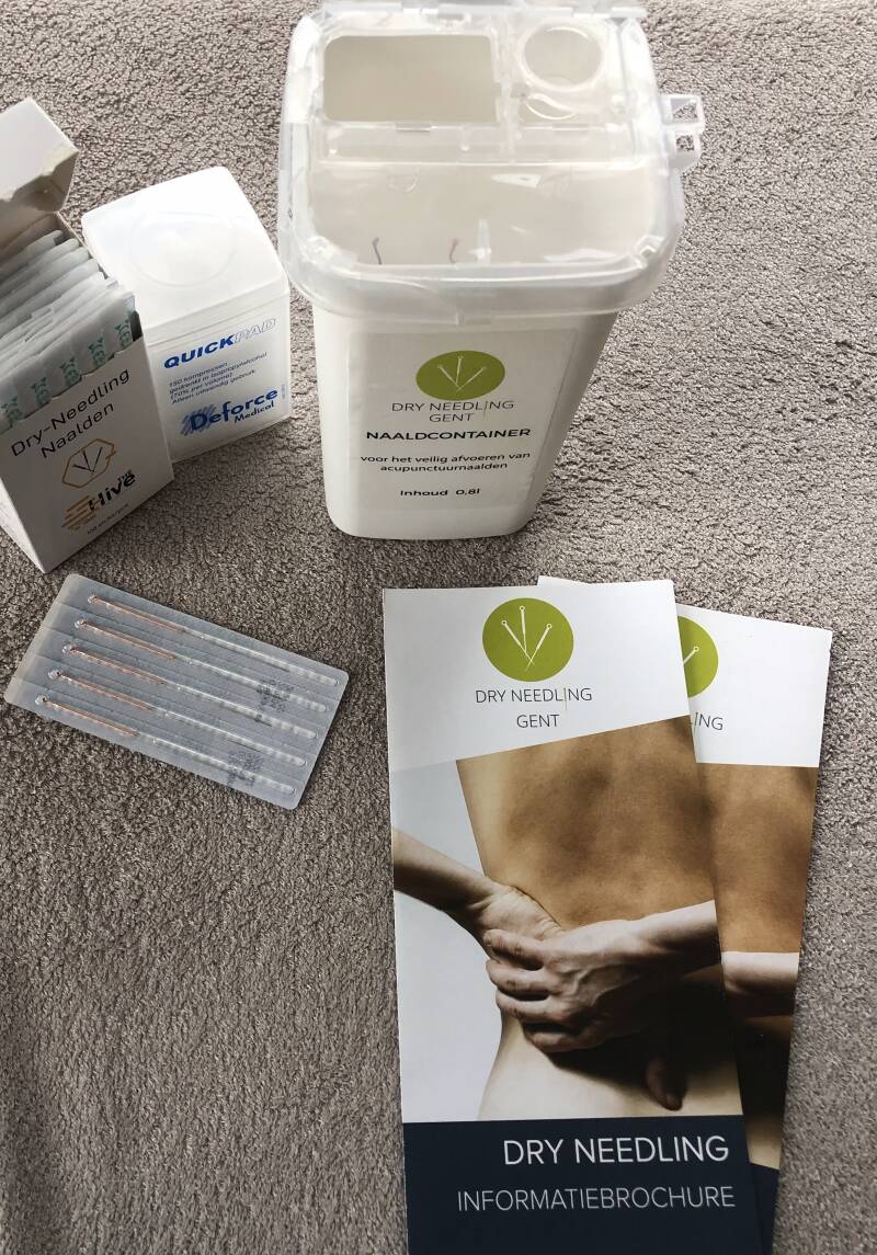 Kinesitherapie en het gebruik van dry needling - materiaal