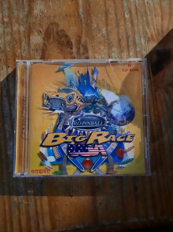pc cd- Rom  BigRace pinball Head TO HEAD
