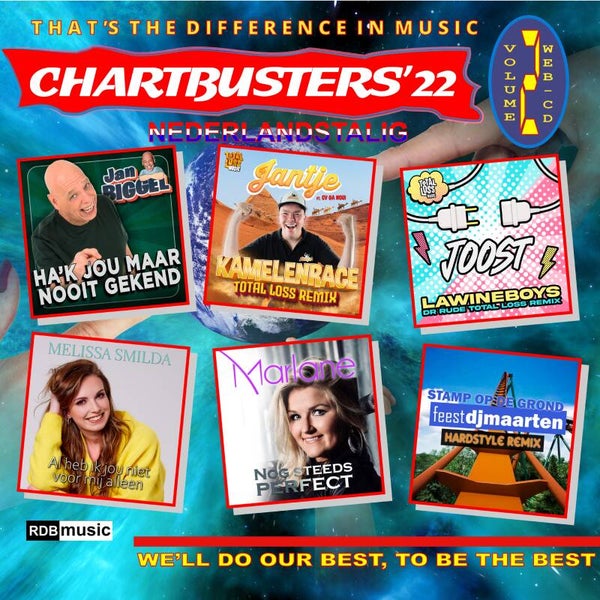 MP3 CHARTBUSTERS'22 Nederlandstalig VOLUME 2