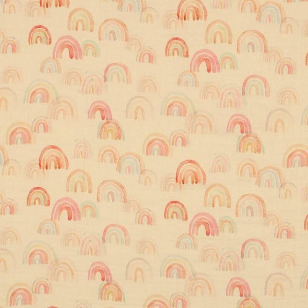 Musselin Regenbogen creme