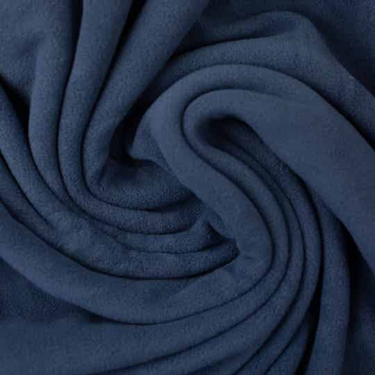 Micro-Fleece in jeansblau
