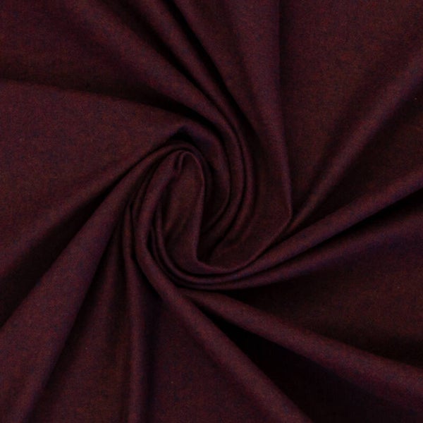 Flanell rot meliert