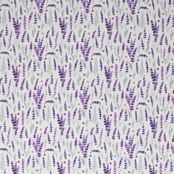 Baumwollstoff Lavendel