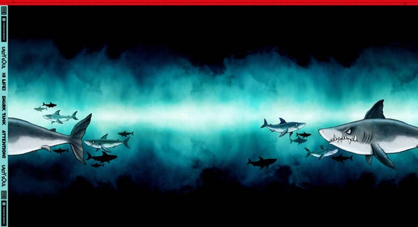 Sweat/ French Terry Panel Shark Tank by Thorsten Berger